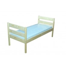 Ліжко дитяче дерев'яне одномісне без матраца 1456х660х665 мм