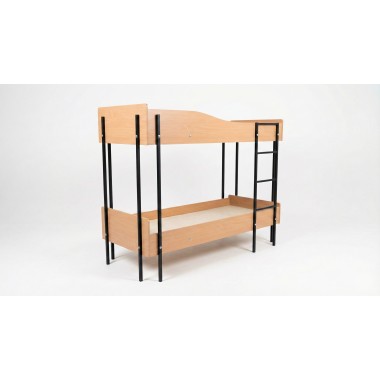 Ліжко двоярусне для гуртожитків (1990×890×1680h)