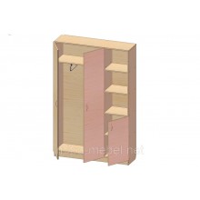 Шкаф для одежды K-132 (900*320*1860h)