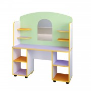 Дитяча ігрова стінка "Салон краси" 1050х350х1200h 