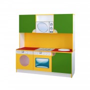 Детская игровая кухня Малютка 1200*430*1250h