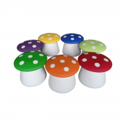 Комплект детских пуфов Грибочки