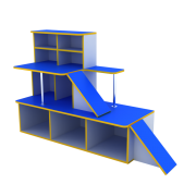 Ігрова стінка Автосалон (1600*500*1000h)