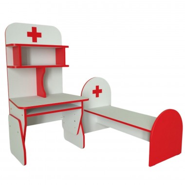 Детская игровая стенка Больница (1200*400*1250h)