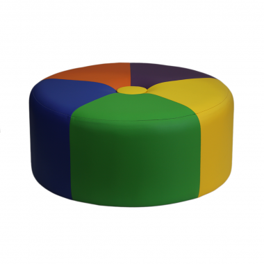 Дитячий ігровий пуф Пуговка Ø70 h35