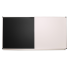 Доска комбинированная черно-белая 2000*1000