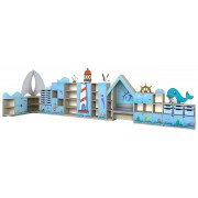 Стінка Морські пригоди з фотодруком та лотками